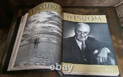 Rare Limited Edition Complete Jan Dec 1956 Wisdom Set With Binder 1st Edition