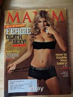 Rare Lot 13 Fhm Stuff Maxim Magazines Janet Jackson Christina Aguilera Eva