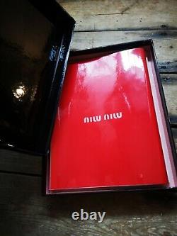 Rare Miu Miu Autumn Winter 2018 Fashion Campaign Book Magazines Box Collectible