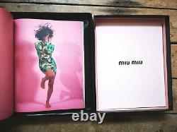 Rare Miu Miu Autumn Winter 2018 Fashion Campaign Book Magazines Box Collectible