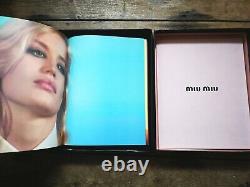 Rare Miu Miu Autumn Winter 2018 Fashion Campaign Book Magazines Box Collectible