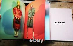 Rare Miu Miu Autumn Winter 2018 Fashion Campaign Book Magazines Box Collectible