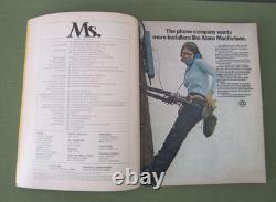 Rare Ms. Magazine July 1972 Vol 1, No. 1 Wonder Woman, Steinem, Feminism, More