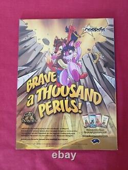 Rare Neopets The Official Magazine Issue #9 2005 WITH CARDS POSTER