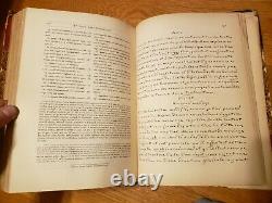 Rare Revue Egyptologique Magazine Vols I-ii 1880-81 Bound In One Volume