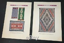 Rare Vintage Booklet 1925 Harry Carey Trading Post Navajo Rugs