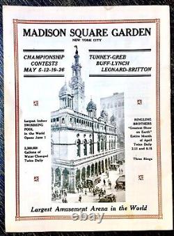 Rare Vintage Reprint of First Ever Edition of Boxing's Ring Magazine, 15.02.1922