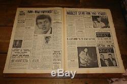 Record Mirror 13 April 1963 Beatles Gerry Pacemakers Mersey Beat Gene Vincent