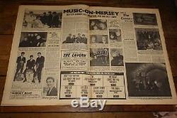 Record Mirror 13 April 1963 Beatles Gerry Pacemakers Mersey Beat Gene Vincent