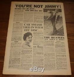 Record Mirror 9 February 1963 The 1st Beatles National Music Paper Front Cover