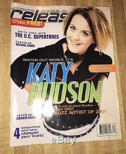 Release Magazine April/May 2001 #62 feat. Katy Hudson (Katy Perry) & CD RARE LOT