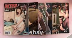 Retro Lovely Taboo Edition Complete Set #1-6 ORIGINAL First Printings Rare Pinup Retro Lovely Taboo Edition Complete Set #1-6 ORIGINAL First Printings Rare Pinup