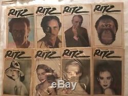 Ritz Magazine, large collection, 66 issues