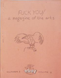 Rochelle Owens Lenore Kandel / Fuck You / Magazine of the Arts Number 5 1st 1963