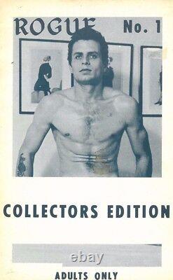 Rogue No. 1 Collectors Edition, Vintage Gay Male Magazine