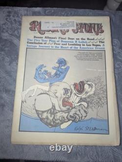 Rolling Stone Magazine #96 Nov 25, 1971 Fear & Loathing in Las Vegas Steadman