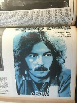 Rolling Stone Magazine Bound Volume 1 Issues 1-15 1967-68 John Lennon RARE EX-MT
