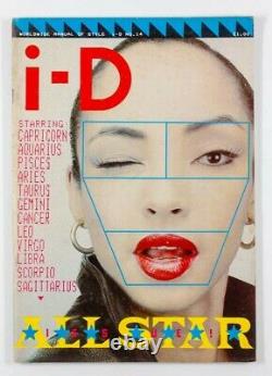 SADE Madonna FIORUCCI Keith Haring NICK KNIGHT Boy London i-D magazine # 14 1983