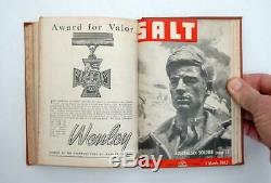 SALT Magazine WW2 Australian Army Education Service. Rare Bound Set with Number 1