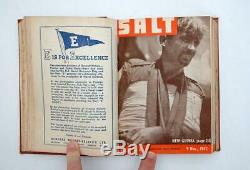 SALT Magazine WW2 Australian Army Education Service. Rare Bound Set with Number 1