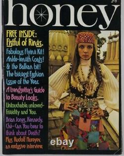 SARAH MOON Rudolf Nureyev OSSIE CLARK Harri Peccinotti BIBA Abbo HONEY magazine