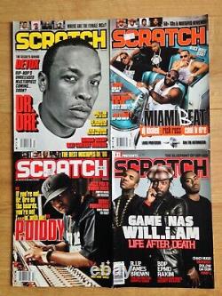 SCRATCH Hip Hop Production Magazine Issue 1-19 2004-2007