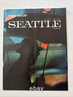 SEATTLE MAGAZINE Vtg. First 3 Editions April, May, and June 1964