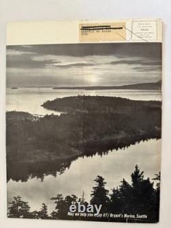 SEATTLE MAGAZINE Vtg. First 3 Editions April, May, and June 1964