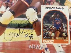 SIGNED Michael Jordan & Patrick Ewing Beckett Basketball Magazine #1 AUTOGRAPHED