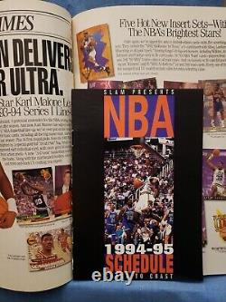 SLAM Magazine #1 1994 FIRST ISSUE NBA Larry Johnson Super Rare Clean Copy