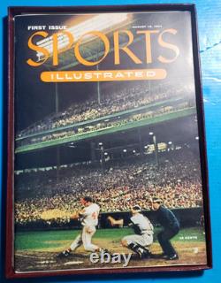 SPORTS ILLUSTRATED 1st EDITION with LEATHER BOX/CASE ALL CARDS
