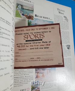 SPORTS ILLUSTRATED 1st EDITION with LEATHER BOX/CASE ALL CARDS