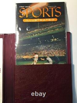 SPORTS ILLUSTRATED Leather Bound First Edition Gem Mint COA