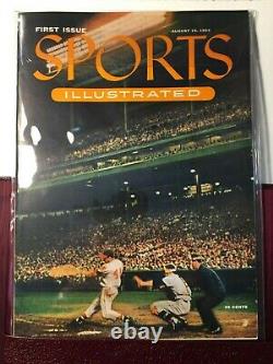SPORTS ILLUSTRATED Leather Bound First Edition Gem Mint COA