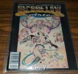 STREET LOW ARTE MAGAZINE 1st Edition Prison Tattoo Art Lowrider Chicano RARE OOP