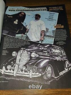 STREET LOW ARTE MAGAZINE 1st Edition Prison Tattoo Art Lowrider Chicano RARE OOP