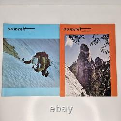 SUMMIT A Mountaineering Magazine Huge Lot Of 60 Magazines 1974 1989