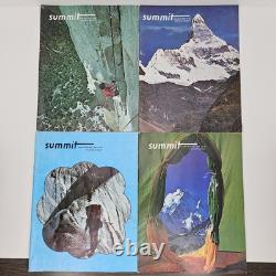 SUMMIT A Mountaineering Magazine Huge Lot Of 60 Magazines 1974 1989