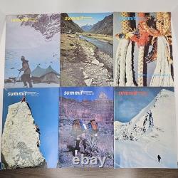SUMMIT A Mountaineering Magazine Huge Lot Of 60 Magazines 1974 1989