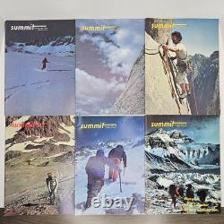 SUMMIT A Mountaineering Magazine Huge Lot Of 60 Magazines 1974 1989
