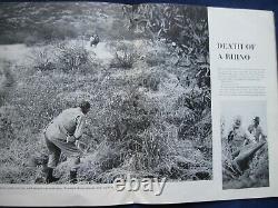 Safari Ernest Hemingway's First Picture Story Extremely Rare First Edition