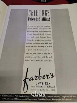 San Francisco Life Fairmont Hotel Edition May 1945 Rare Magazine