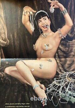 Satan Vol. 1 #2 (April 1957) Bettie Page Cover, Vintage Magazine, Rare/HTF