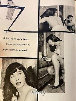 Satan Vol. 1 #2 (April 1957) Bettie Page Cover, Vintage Magazine, Rare/HTF