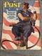 Saturday Evening Post May 29 1943 Wwii Rosie The Riveter Cover Norman Rockwell