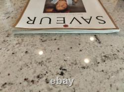 Saveur Mag. Premier Issue # 1Summer'94 Good Cond. Inscribed by Exec Editor