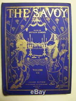 Savoy Oct-Nov-Dec 1896 Beardsley Symons Yeats Conrad