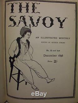 Savoy Oct-Nov-Dec 1896 Beardsley Symons Yeats Conrad