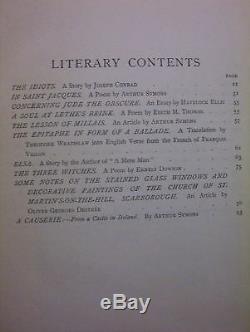 Savoy Oct-Nov-Dec 1896 Beardsley Symons Yeats Conrad