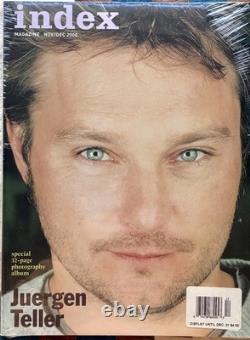 Sealed Juergen Teller Index Magazine Nov/Dec 2000 Special 32 Pg Photo Album-Rare